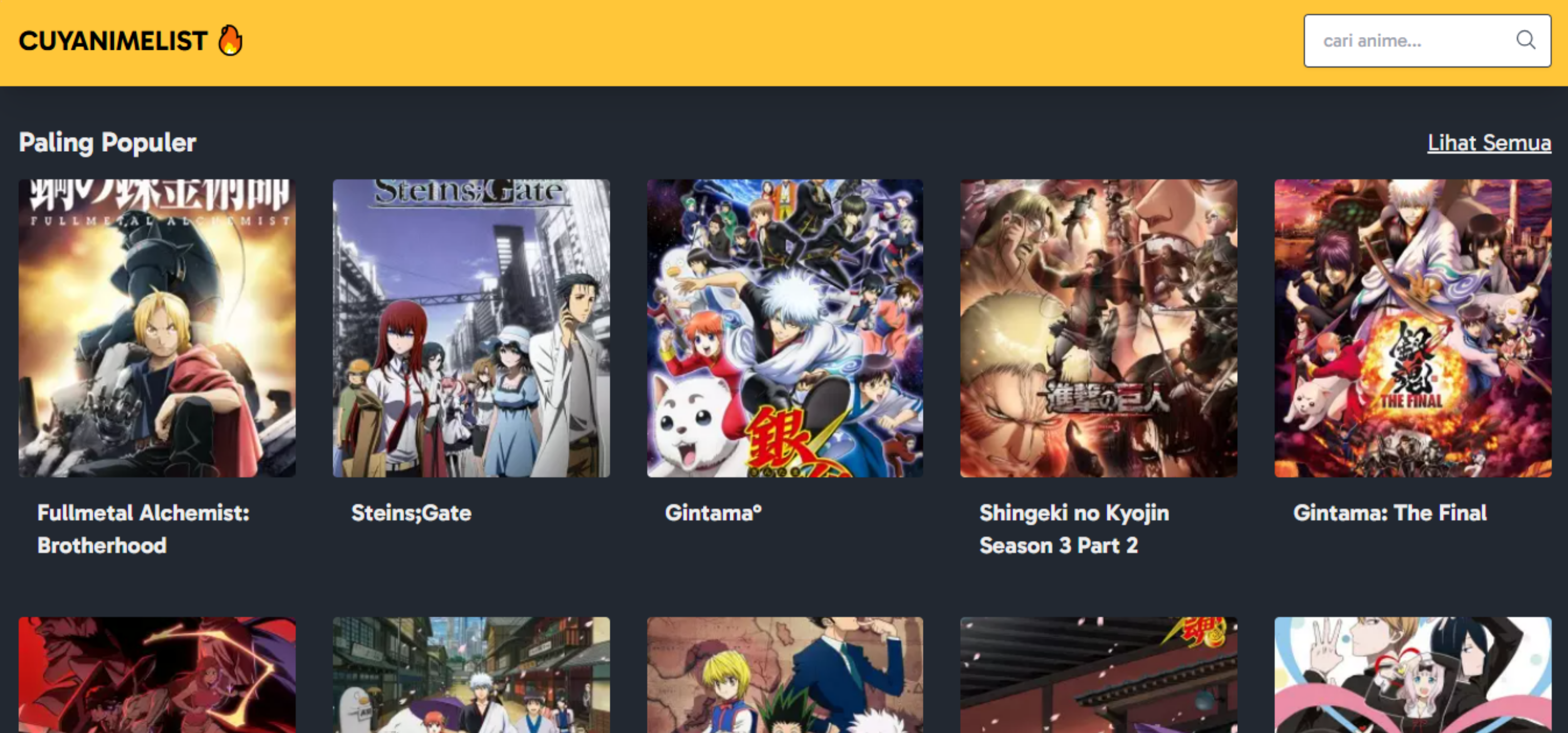 netflix clone website preview image